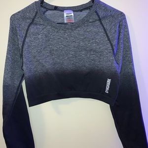 Gymshark Ombré Adapt Set Leggings & Crop Top XL